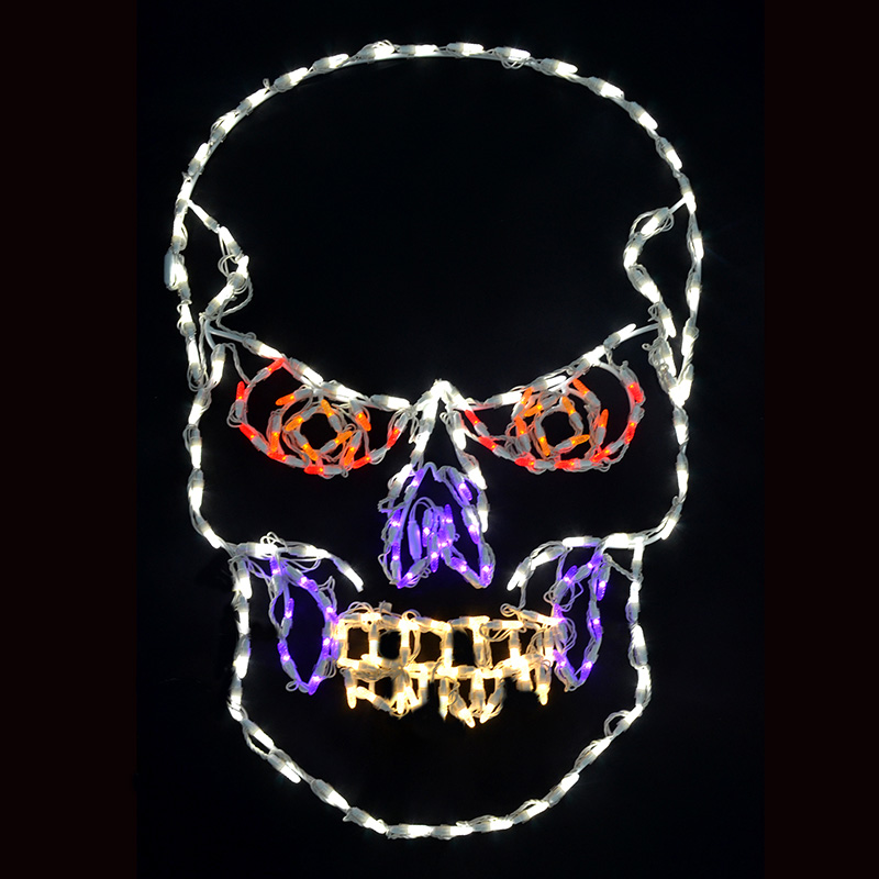 LED Scary Skull 36