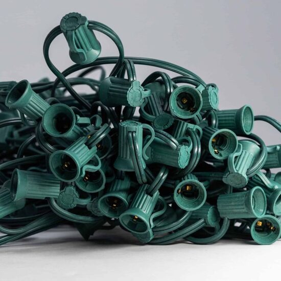 C7 Socket Spool – 36" Spacing, Green, 500 ft